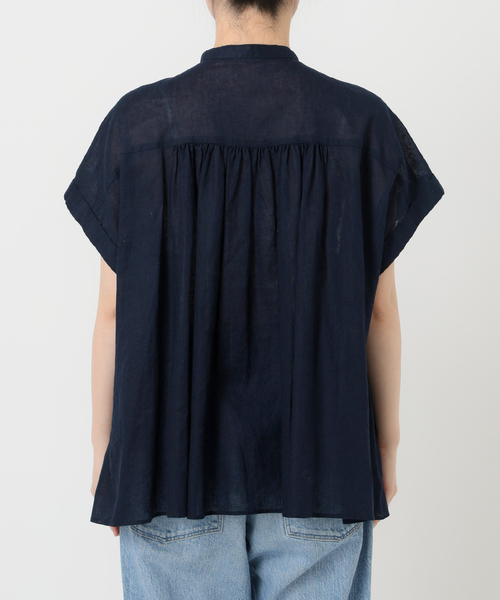 Spick＆Span ブラウス シャツ 「WEB限定」コットンリネン