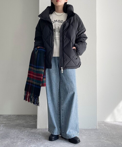 Pyrenex ダウンコート カーキ　36 Pyrenex（ピレネックス） ダウンジャケット 36 カーキ レディース