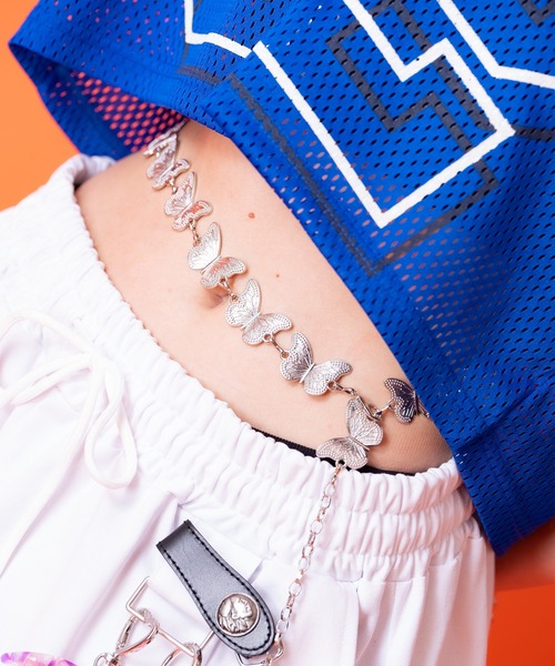 ゆらゆら輝く♪【 CHANEL 】メタル チェーン ベルト 25ss チェーンベルト - メタル、コスチューム パール & ストラス