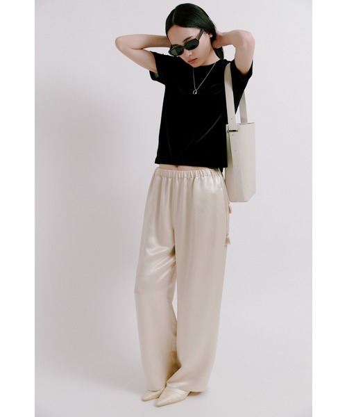 値引き! タグ付き MIESROHE シアーベロアコンパクトT シアーベロアコンパクトT(Tシャツ)｜トップス｜MIESROHE