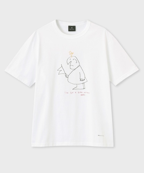 PS Paul Smith tシャツ Drawn by ”Gentleman＆Bird” Tシャツ / 152710  