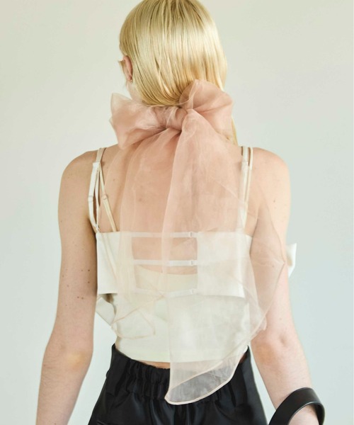 MAISON SPECIAL ストール マフラー Organdy Scarf/オーガンジー