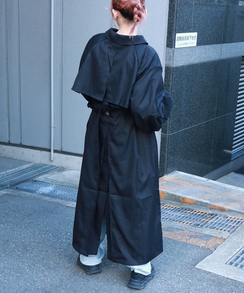 「Auntie Rosa」 ステンカラーコート FREE モカ レディース_画像8