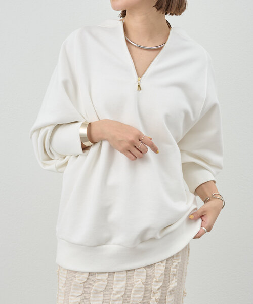 SHENERY（シーナリー） スウェットカットソー FREE オフホワイト