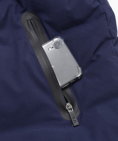 「FILA」 ダウンジャケット L ブラック メンズ_画像7