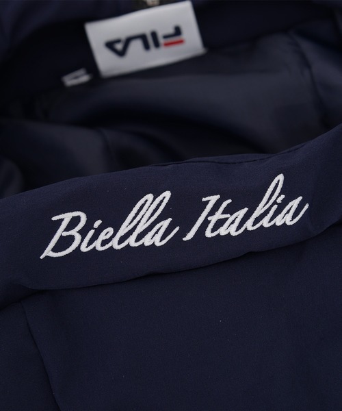 「FILA」 ダウンジャケット L ブラック メンズ_画像9