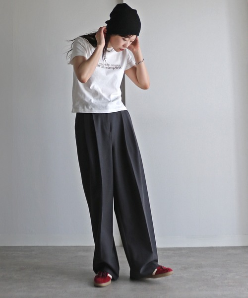 tシャツ ラインストーンロゴTシャツ レディース : ZOZOTOWN