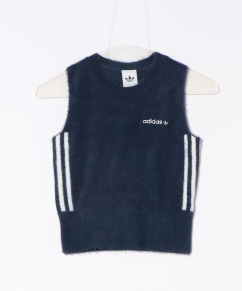 タンクトップ ノースリーブ ADIDAS ウェア アディダス W FLUFFY VEST ショートスリーブ JY2842 NINDG/OFFWT レデ