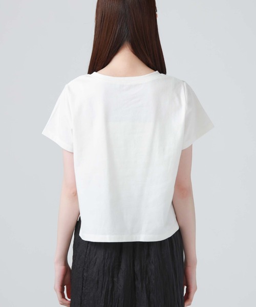 「archives」 半袖Tシャツ MEDIUM ホワイト レディース