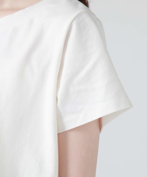 「archives」 半袖Tシャツ MEDIUM ホワイト レディース