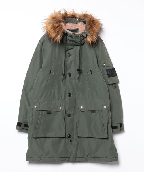 DIESEL（ディーゼル） コート LARGE カーキ メンズ : ZOZOTOWN Yahoo