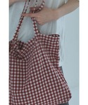 トートバッグ GINGHAM CHECK MY...の詳細画像2