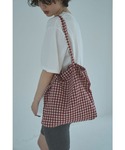 トートバッグ GINGHAM CHECK MY...の詳細画像3