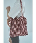 トートバッグ GINGHAM CHECK MY...の詳細画像5