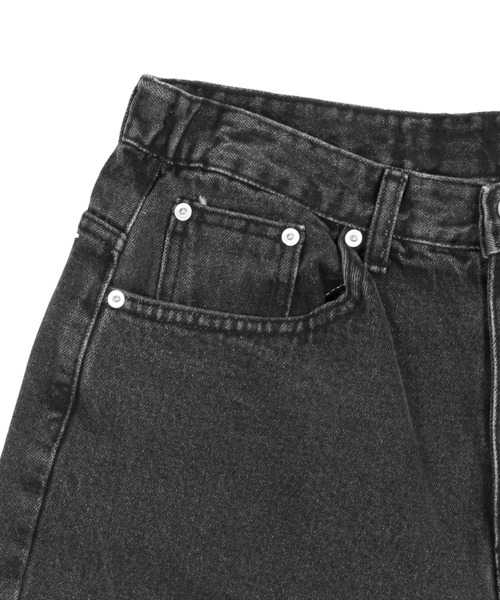 「Figments」 デニムパンツ SMALL ブラック レディース