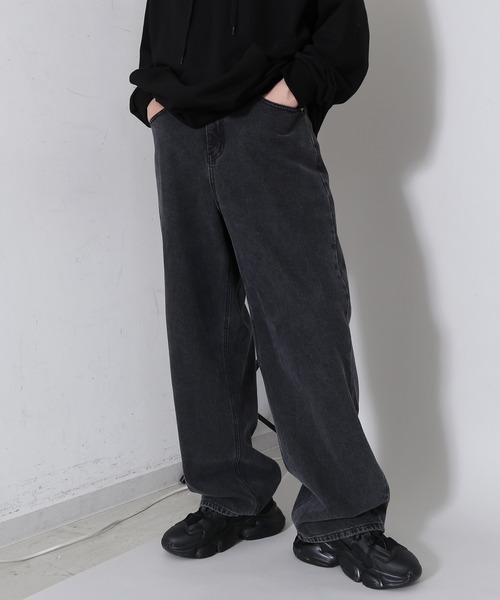「Figments」 デニムパンツ SMALL ブラック レディース