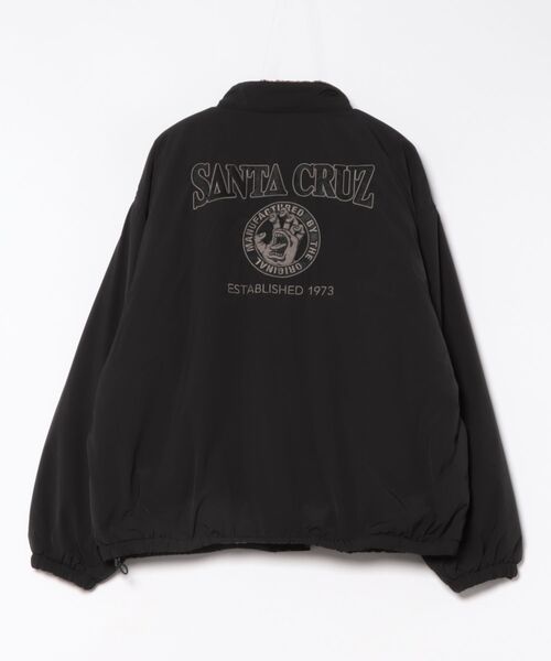 ★廃盤激レア★ santa cruz サンタクルーズ　コーチジャケット　フリース ☆廃盤激レア☆ santa cruz サンタクルーズ コーチジャケット フリース
