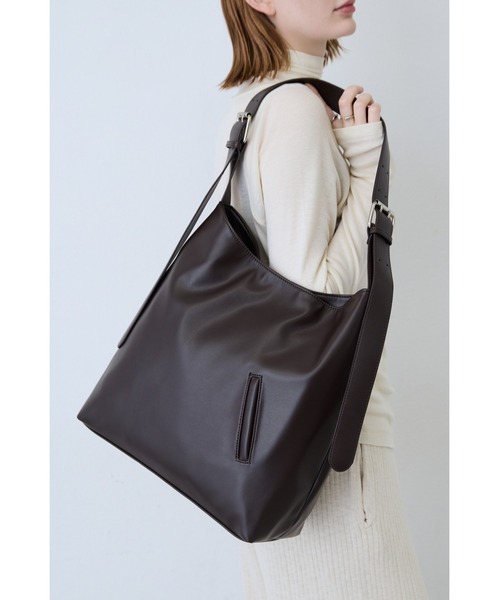 un/neu ショルダーバッグ バッグ スライドポケットワンハンドル2WAY 