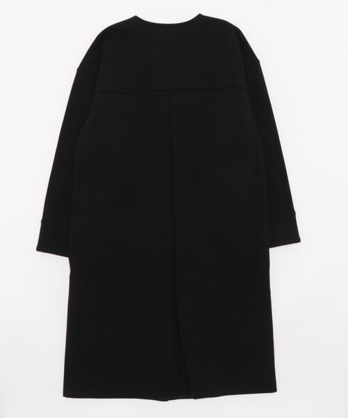 「en recre」 ノーカラーコート 2 オフホワイト レディース_画像2