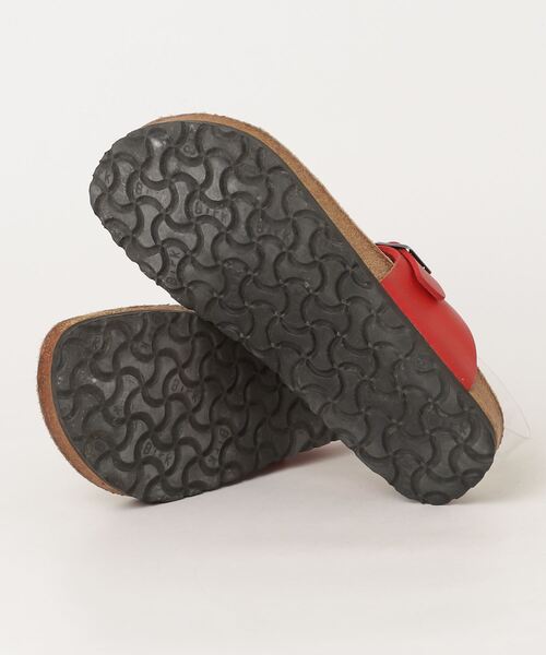 「Papillio」 フラットサンダル 38 レッド レディース_画像3