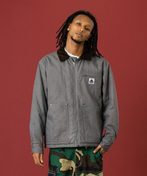 XLARGE ブルゾン アウター REVERSIBLE WORK JACKET メンズ