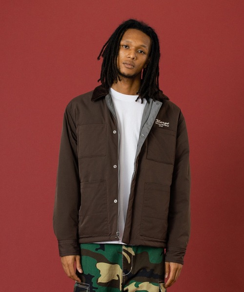 XLARGE ブルゾン アウター REVERSIBLE WORK JACKET メンズ レディース