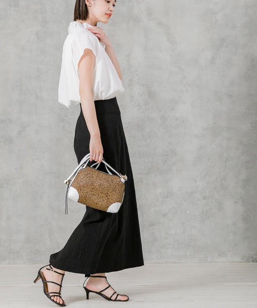 「Gready Brilliant」 半袖ブラウス 38 オフホワイト レディース_画像5