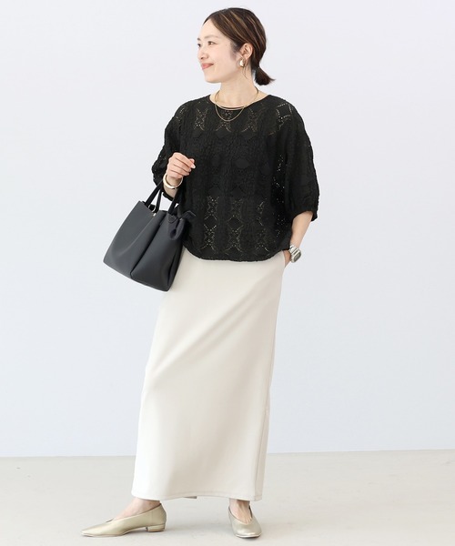 ブラウス シャツ カットレースバックリボンプルオーバー レディース | Aletta vita | 03