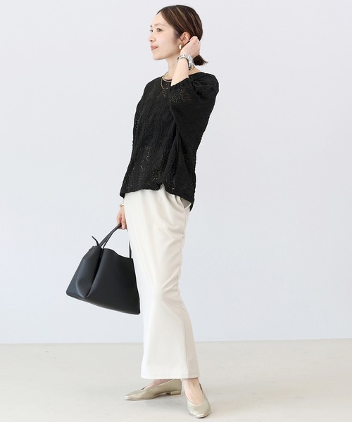 ブラウス シャツ カットレースバックリボンプルオーバー レディース | Aletta vita | 06