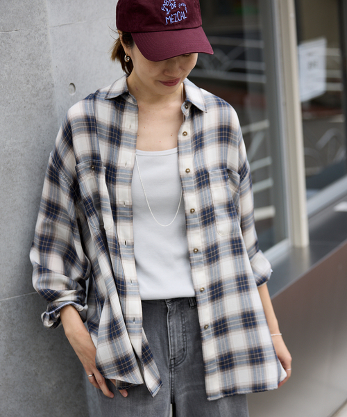 スローブイエナのチェックシャツ SLOBE IENA（スローブイエナ） ブラウス シャツ 「WEB・一部店舗限定