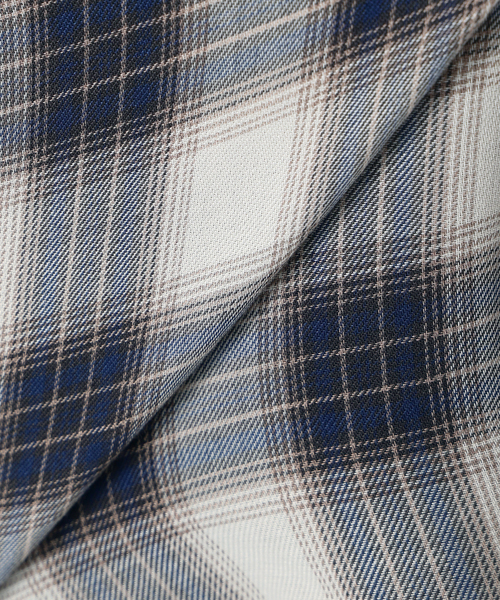 新品未使用タグ付き　SLOBE　IENA　ビエラチェックルーズシャツ　匿名配送 追加》ビエラチェックルーズシャツ | スローブ イエナ(SLOBE IENA