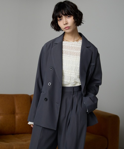 SOTT ジャケット テーラードジャケット Double-Breasted Tailored