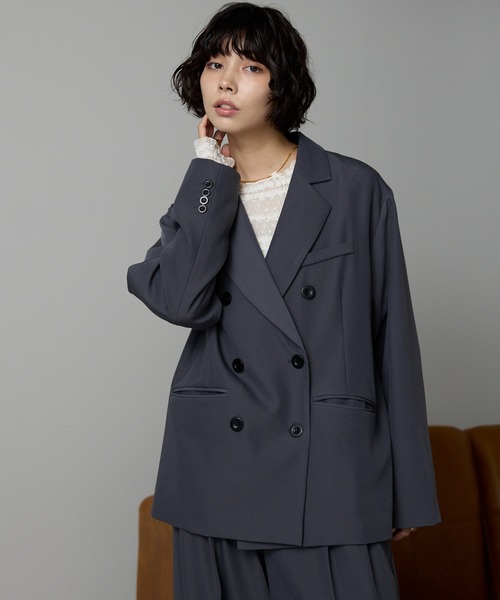 SOTT ジャケット テーラードジャケット Double-Breasted Tailored