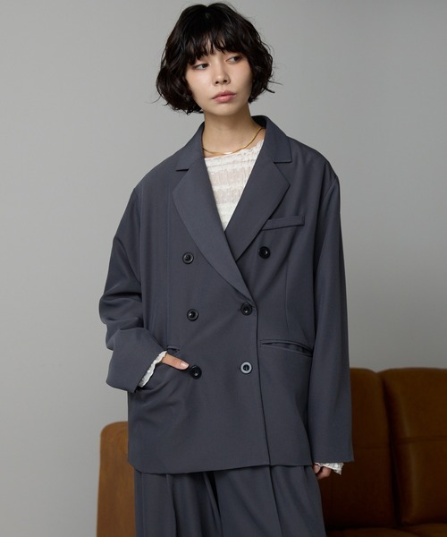 SOTT ジャケット テーラードジャケット Double-Breasted Tailored