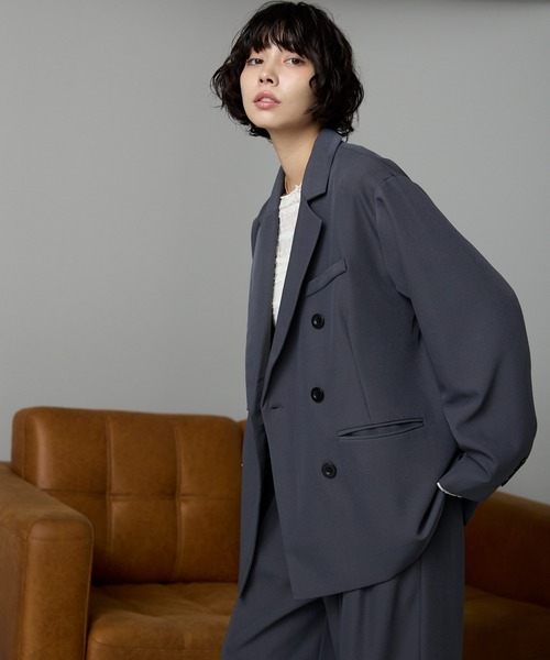 SOTT ジャケット テーラードジャケット Double-Breasted Tailored
