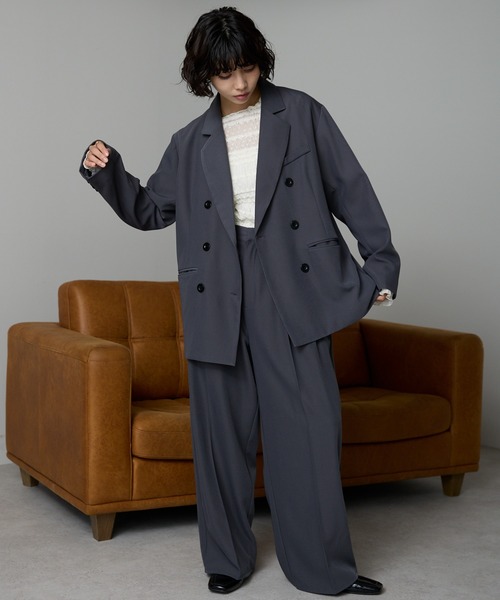 SOTT ジャケット テーラードジャケット Double-Breasted Tailored