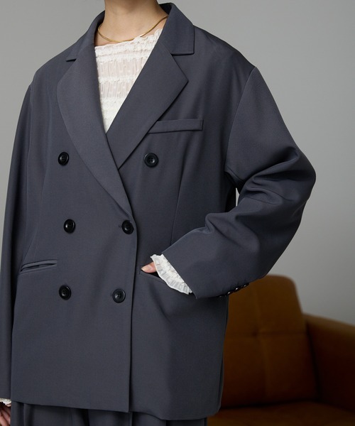 SOTT ジャケット テーラードジャケット Double-Breasted Tailored