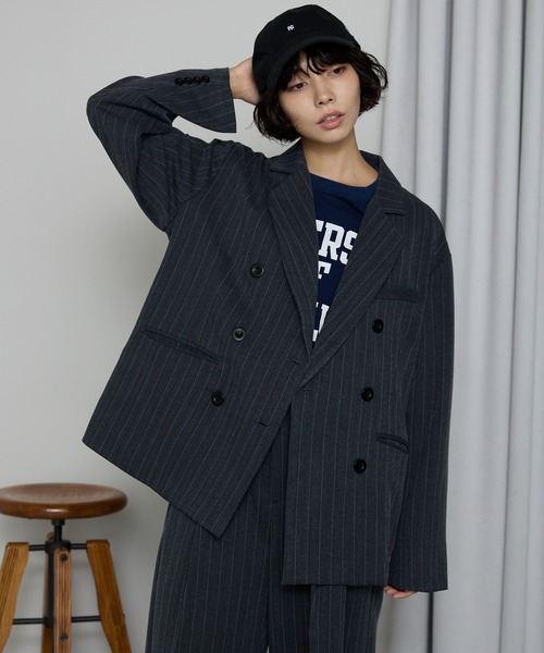 SOTT ジャケット テーラードジャケット Double-Breasted Tailored
