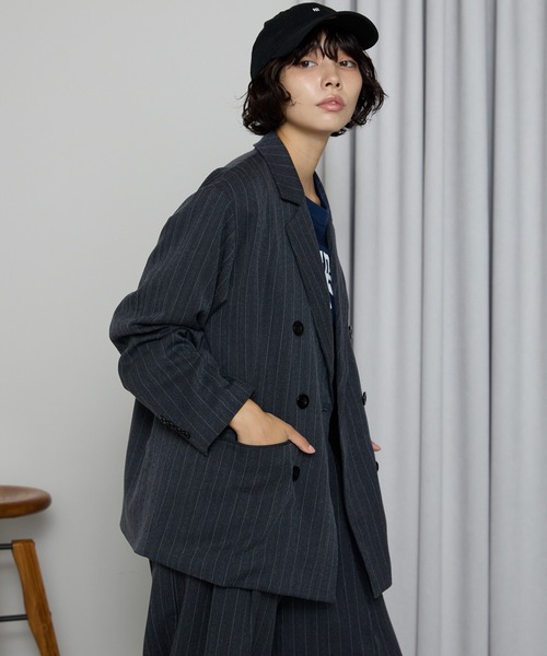 SOTT ジャケット テーラードジャケット Double-Breasted Tailored