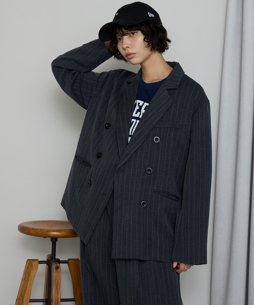 SOTT ジャケット テーラードジャケット Double-Breasted Tailored