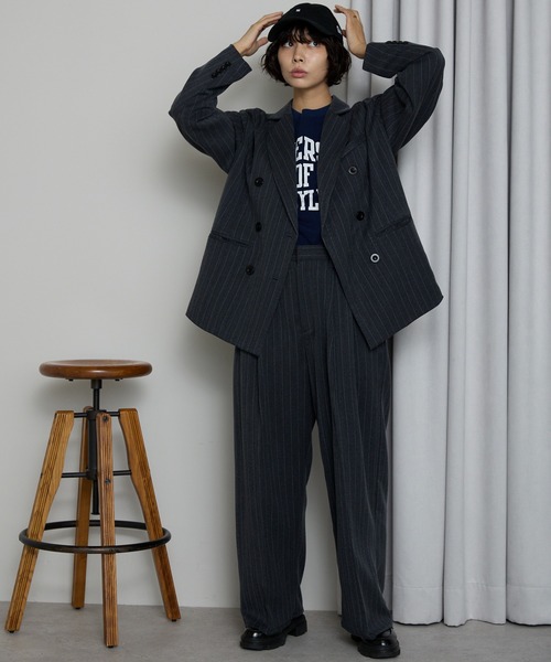 SOTT ジャケット テーラードジャケット Double-Breasted Tailored