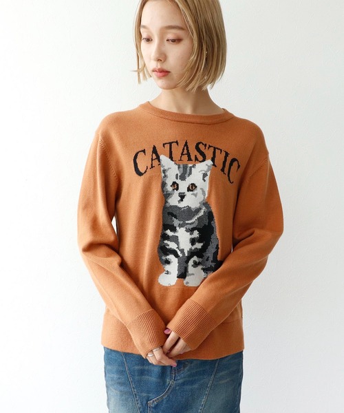 Three Four Time（スリーフォータイム） ニット セーター CATASTIC