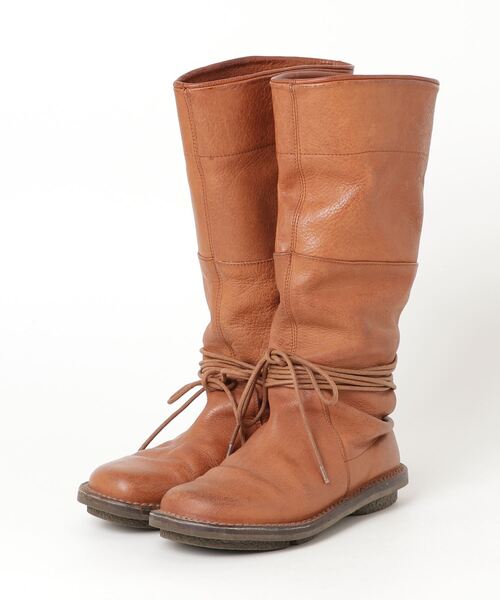 trippen トリッペン　サイドファスナー　ブーツ　イタリア製　36 trippen トリッペン ショートブーツ スリッポン サイドジップ 黒 36