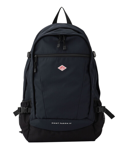 DANTON eunoia ブラックリュック DANTON eunoia ブラックリュック Danton 「DANTON」 ワンポイント