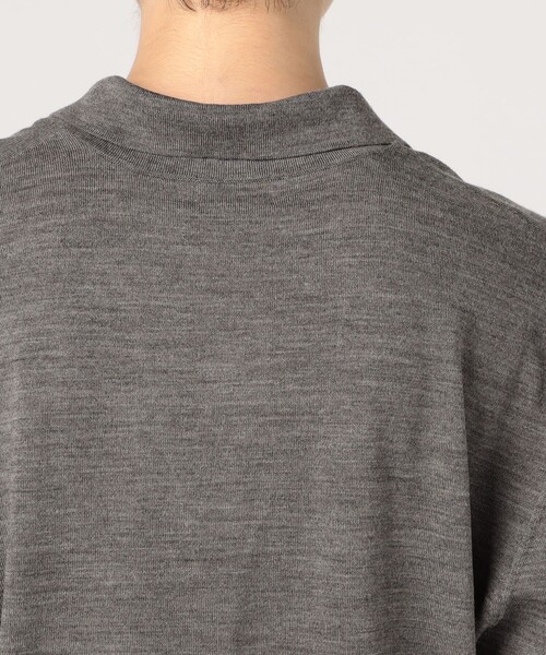 新品！GALERIE VIE コットン オープンカラープルオーバーニット 楽天市場】ギャルリーヴィー（素材（生地・毛糸）麻・リネン）（ニット