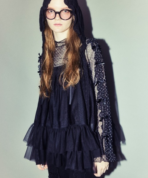 Candy Stripper（キャンディーストリッパー） DOLLY RIBBON DOT TULLE