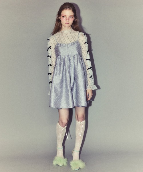 Candy Stripper（キャンディーストリッパー） DOLLY RIBBON DOT TULLE