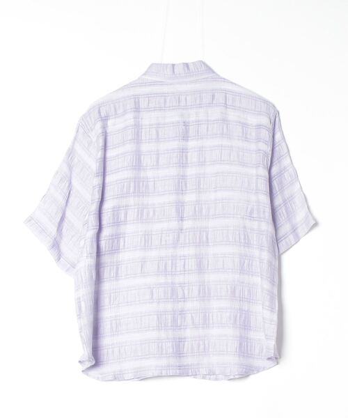 「BEAUTY\u0026YOUTH UNITED ARROWS」 半袖シャツ - パープル レディースの画像