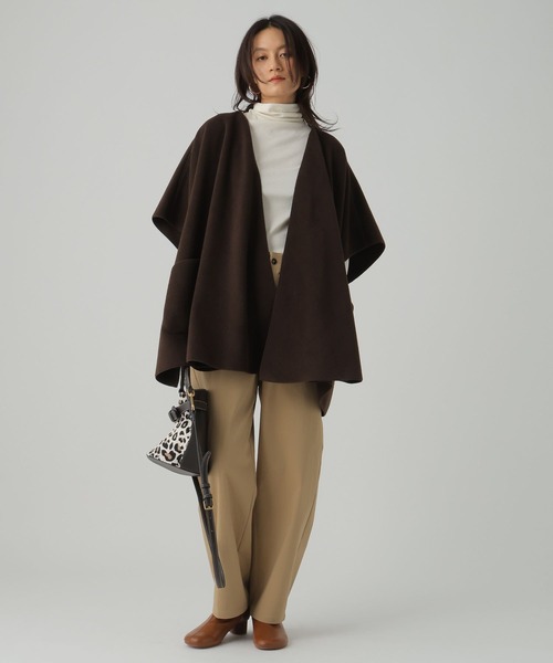 Elura（エルーラ） ポンチョ ニットリバーポンチョ/571757 レディース