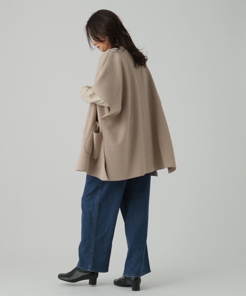 Elura（エルーラ） ポンチョ ニットリバーポンチョ/571757 レディース